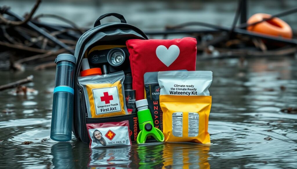 Climate-ready emergency kit for flood situations