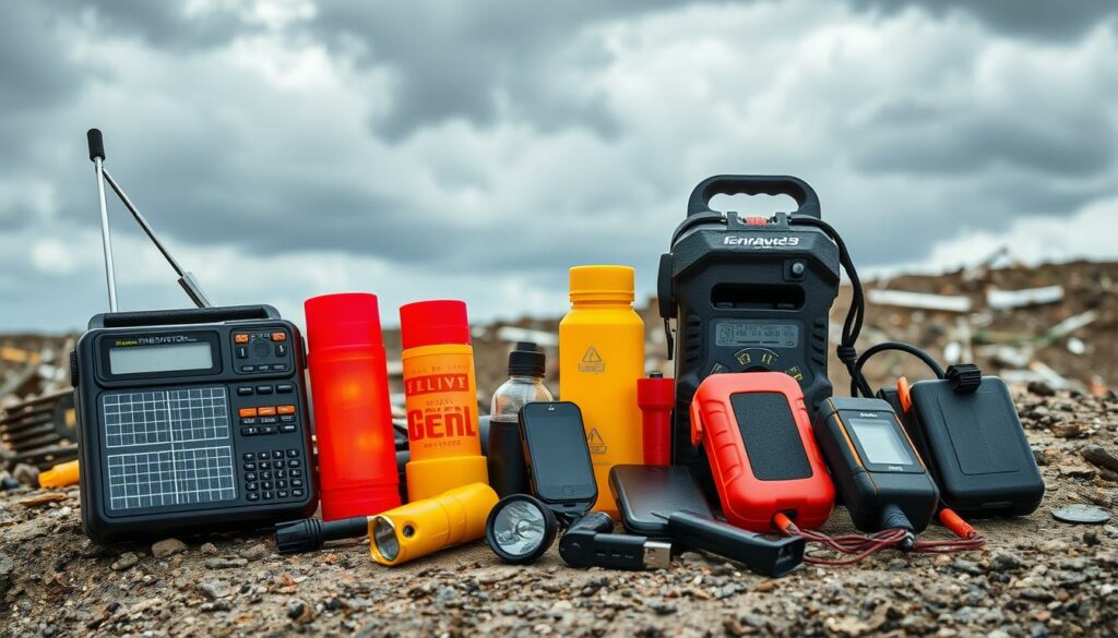 Survival gear for communication during emergencies