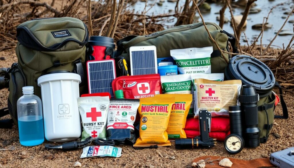 Survival gear for longer emergencies