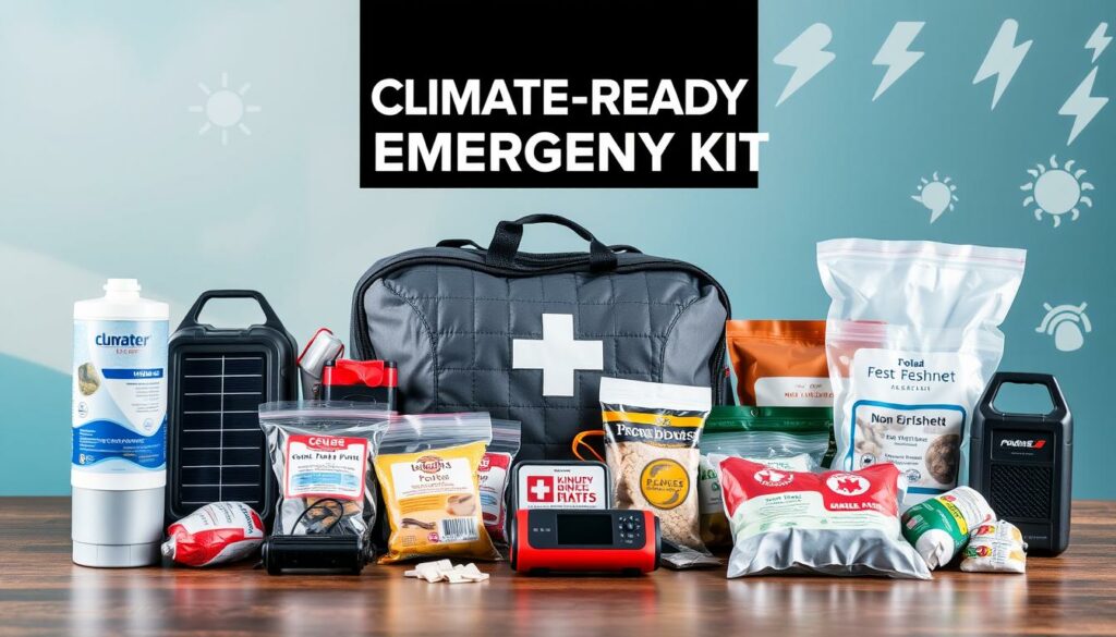 climate-ready emergency kit