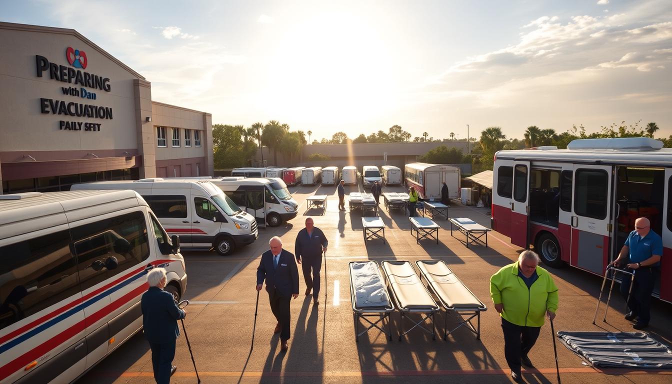 transportation planning for elderly evacuation assistance