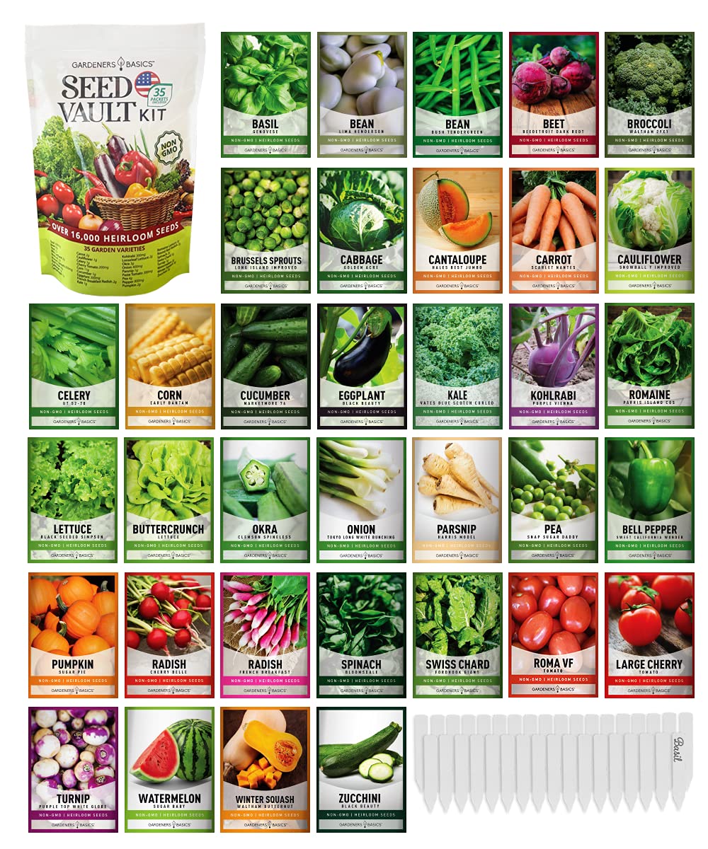 Gardeners Basics Survival Vegetable Seeds
