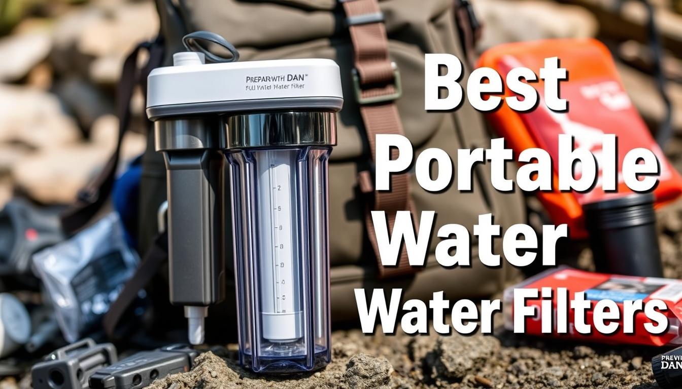 Portable water filters for water filter survival