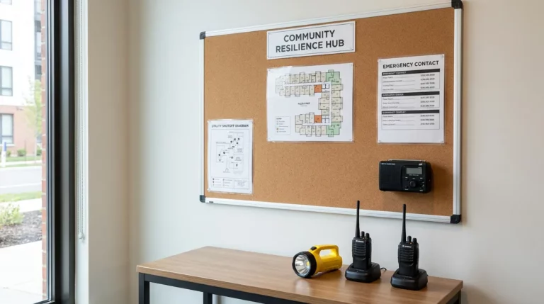 How to Build a Community Emergency Network in Your Building