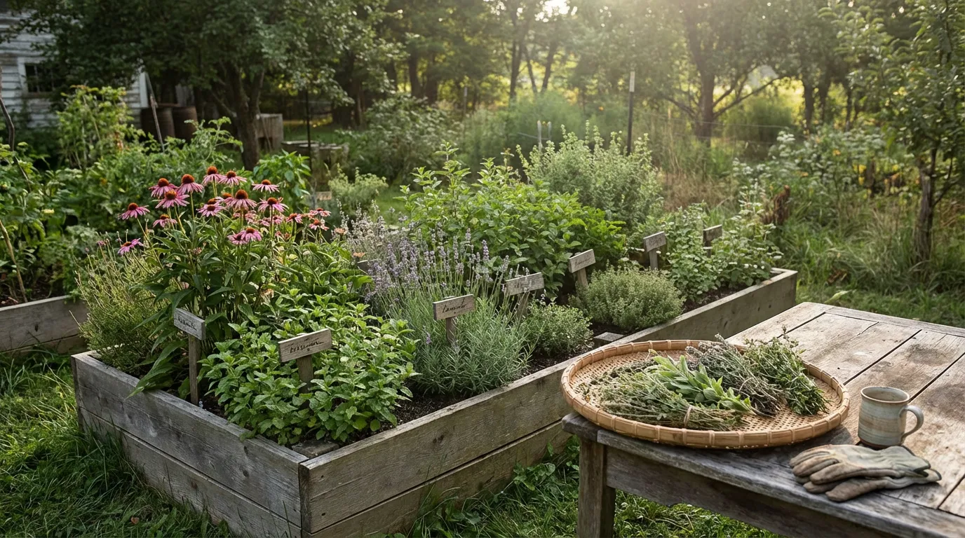 Medicinal Herb Gardening for Preppers