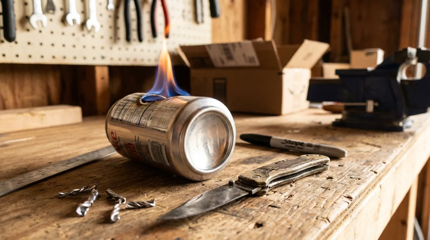 How to Make a DIY Alcohol Stove Using a Soda Can
