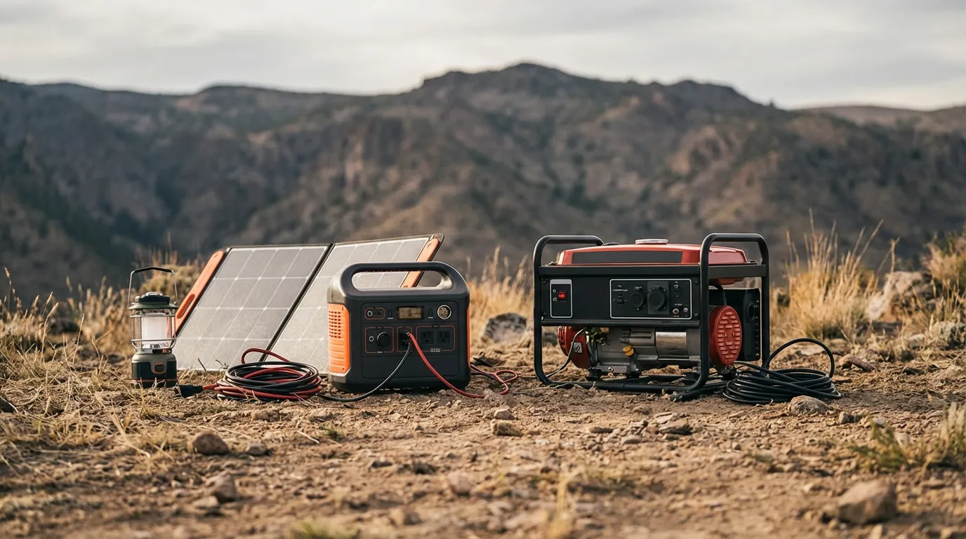 Solar vs Gas Generator for Preppers (2026): Which Should You Choose?
