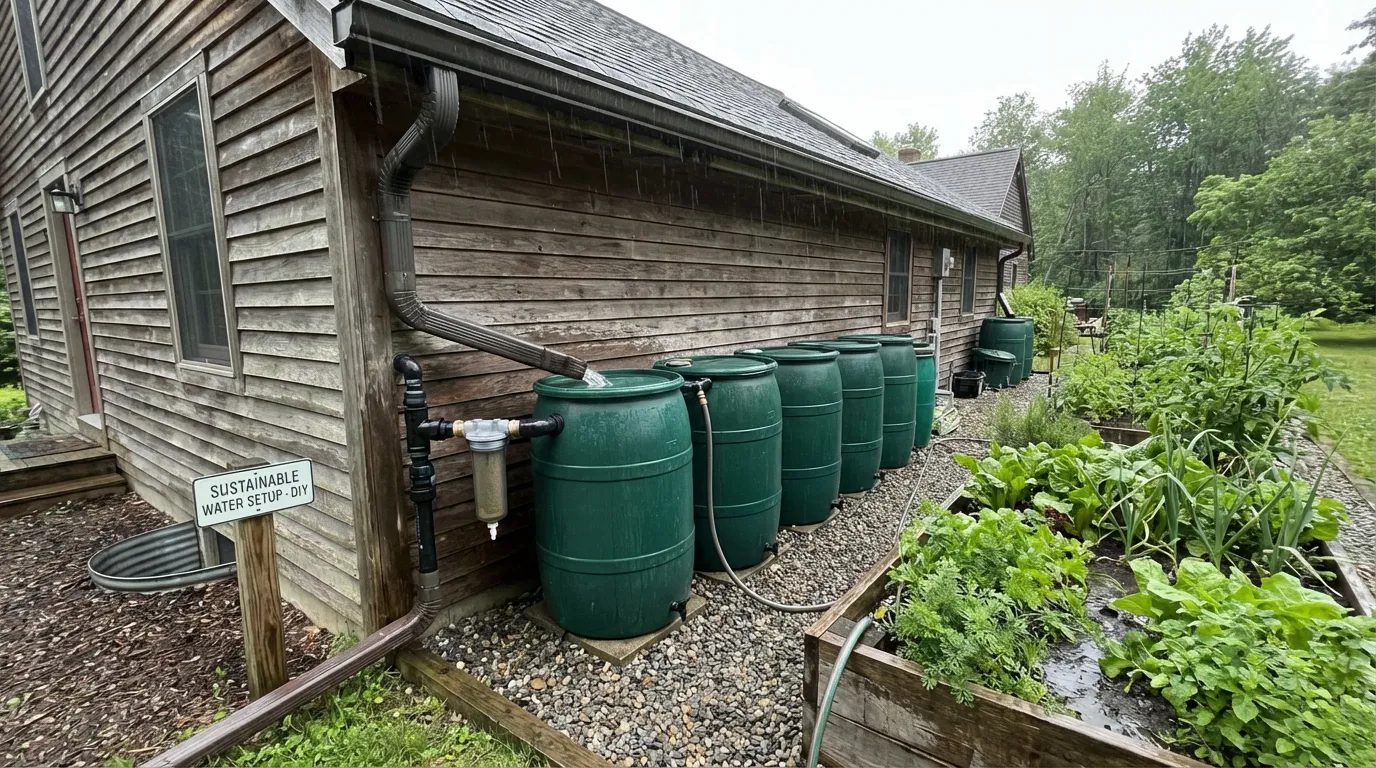How to Set Up a DIY Rainwater Collection System