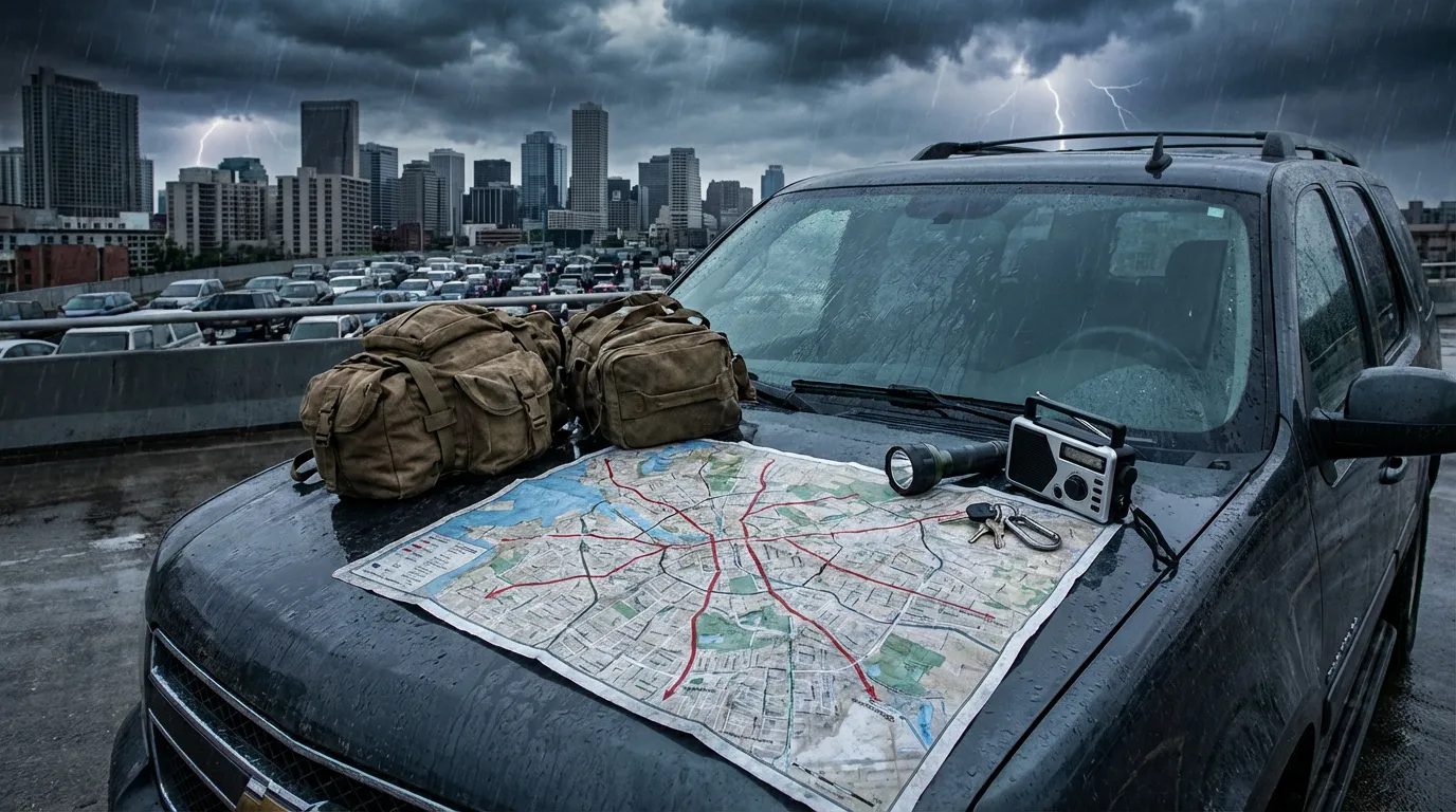 Emergency Urban Evacuation: How to Leave the City Fast