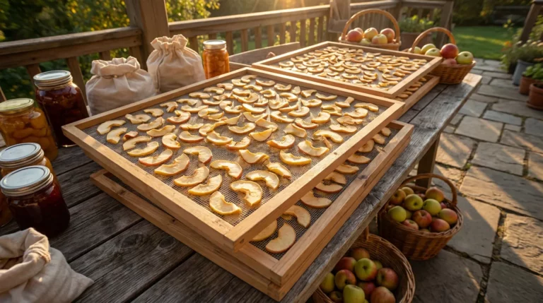 How Do You Dry Apples in the Sun?