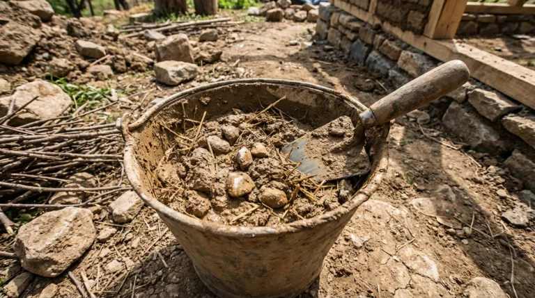 How to Make “Survival Cement” Out of Mud
