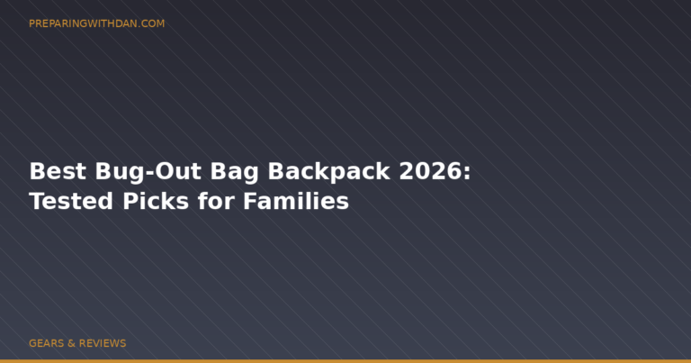 Best Bug-Out Bag Backpack 2026: Tested Picks for Families